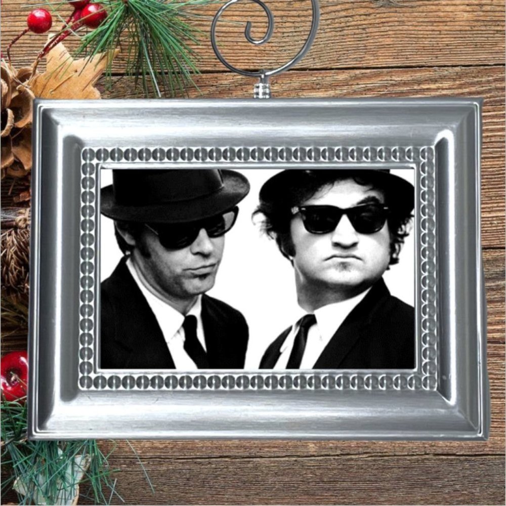 SNL Blues Brothers John Belushi Aykroyd Saturday‎ Night Live Christmas Ornament